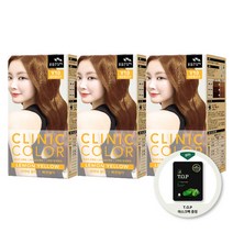 꽃을든남자 크리닉 염색약 3개 TOP 알로에 마스크팩 증정, Y10 레몬옐로우 3개(패션칼라용)