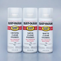 러스트올럼 투명락카 코팅스프레이 리폼페인트 3종 바니쉬 녹방지 스크래치 표면보호, Gloss crystal clear - 7701830
