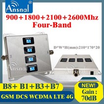 증폭기 와이파이증폭기 음성 wifi 확장기 4G 셀룰러 증폭기 900/1800/2100/2600 밴드 부스터 GSM 모바일, 01 EU 플매트 카펫 러그