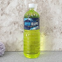 (도매콜) 크린업 에탄올 워셔액 1.8L, 1개