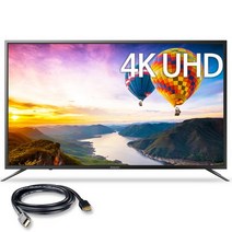 주연테크 4K UHD LED TV, 139cm(55인치), JYE-DS550U, 스탠드형, 고객직접설치