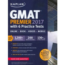 GMAT Premier 2017 with 6 Practice Tests, Kaplan Publishing