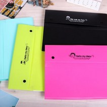 포켓화일 5000포켓화일 12포켓파일 쿠키포켓화일, 옐로우그린