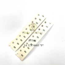 i710700 10-100 Macbook Air A1466 F7700 백라이트 퓨즈 3A 32V 0603 "P" 메인 보드, 03 30pcs