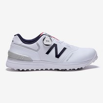 국내매장용 뉴발란스 남성 여성 골프화 UGB574W3 2E(약간넓음) NBPOCF703W (10)White 골프 신발 슈즈