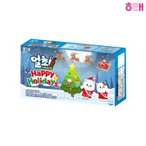 얼초 해피 홀리데이 68g 크리스마스 단체 선물 행사 간식, 단품, 단품