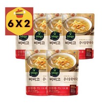 비비고 간편국 즉석컵국 간편식 한끼보양식 즉석국 해장국 비비고 콩나물황태국 맛잇는국 맛잇는탕 맛있는찌개 500g (1세트 6개), 2세트 12개
