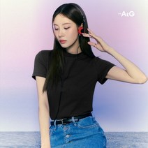 [The AtG] 더엣지 24SS 하프슬리브 모달 티블라우스 5종