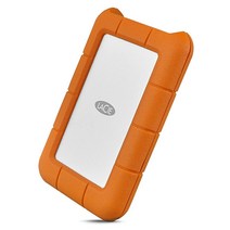 미국 LaCie Rugged Secure 2TB 외장 하드 드라이브 휴대용 HDD – USB-C USB 3.0 낙하 충격 방진 비 방지 컴퓨터 데스크탑 워크스테이션 노트북 하드웨어