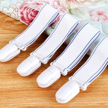 침대시트 고정 클립 4p, 4개, 상세페이지 참조