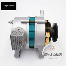 직류 발전기 가정용 비상 이동식 영구 자석 충전 램프 이중 목적 농업용 차량 세발 자전거 륜 트랙터 용, 01. 단일 휠, 02. 평범한, 03. 1000w