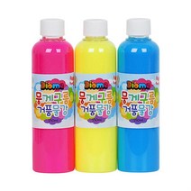 굿템 유아물감 뭉게구름 거품물감 리필 250ml x 3색 A세트 미술놀이 물감 물감놀이 유아미술 유아물감, For▶본본품★º