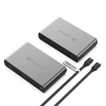 인텔 인증 썬더볼트4 독 USB4 도킹스테이션 T4D110, 썬더볼트4독-T4D110