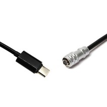 Weipu SF610 2 핀 암-USB 타입 C PD 트리거 전원 케이블 BMPCC 4K 6K 블랙매직 포켓 시네마 카메라 BMPCC, 01 Straight Type C_04 40cm