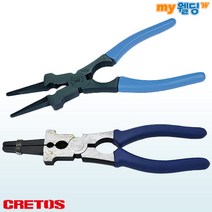 크레토스 용접용 미그 플라이어 용접 펜치