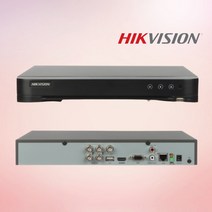 현대시큐리티 하이크비전 힉비전 4채널 400만화소 CCTV 녹화기 DVR 얼굴인식 올인원, 상세페이지 참조