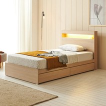 1인용침대 자취 대학생 예쁜인테리어가구 아이방 교회 병원 신혼 입학선물 학원, 그레이