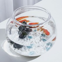 별도표기 FISH 플라스틱 둥근 어항 원형 18X16cm 수조 물고기, 단품