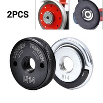 광택기 그라인더 연마기 무선 앵글 m14 나사 내부 외부 플랜지 너트 세트 bosch metabo milwaukee 용 퀵 릴리스 너트 전원 교체., 협력사, b와 c