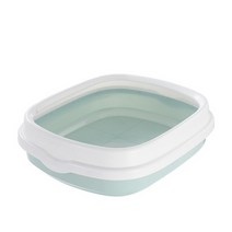 치프몰 고양이 배변판 모래삽 세트 소형, 배변판소형 - 그린