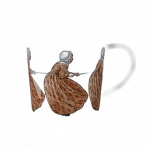 북유럽 디자인하우스스톡홀름 Design House Stockholm 브라운 이모 머그컵 400ml
