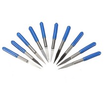 만능드릴비트 10Pcs 1 세트 33mm 카바이드 PCB 조각 비트 CNC 라우터 도구 15도 가격, 한개옵션0