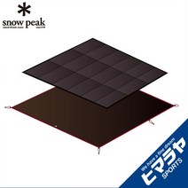 스노우피크 이너매트 그라운드 시트 세트 어메니티 돔 L 용 SET-121H