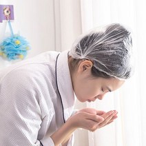 다용도 일회용 비닐 헤어캡 100P세트 투명 방수캡 1세트(100P), 10개