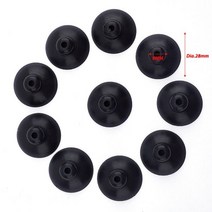 잠수 할 수있는 물 펌프에 대 한 10Pcs 교체 흡입 컵 수족관 물고기 탱크 도구 필터 홀더 빨판 수생 용품, Head 9mm