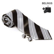 빌리버스 선물용 타이 커프스 세트 BBKT001 쇼퍼백포함 넥타이선물