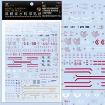 하비미오데칼 MG172 MG 스트라이크 루즈 건담 RM 습식 데칼 재단 프라모델 건담