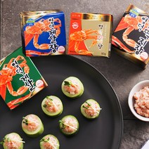 붉은 홍게 대게 통조림 영덕농수산 게살 게딱지장 게살장 매운게장 캔 90g 4종, 1캔, 04_영덕 매운게장 90g