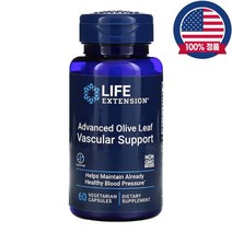 라이프익스텐션 향상된 올리브잎추출물 500mg 올러유러핀 샐러리씨앗추출물 60식물성캡슐, 500mg 60식물성캡슐