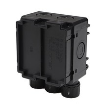 PVC 매입 복스 박스 사각 3방, 1개