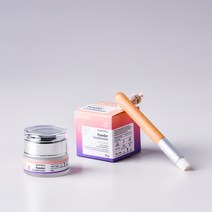 퍼피플 비건인증 강아지눈물파우더 강아지눈물자국 발바닥습진 천연 전성분 EWG, 80g(+브러쉬포함)