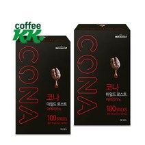아메리카노 코나 마일드 로스트 100T+100T 커피, 0.9g, 2개, 100개입