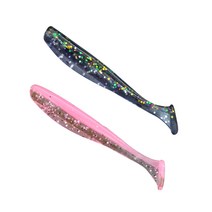 [QISHENG] 소프트베이트 투톤쉐드 윙 200pcs 루어 미끼, 투톤C, 55mm/1.1g