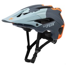 헬멧 BATFOX DH MTB kask 사이클링 로드 자전거 남성 여성 스포츠 안전 산악 capacete ciclismo, L56-62CM, F661-cyan orange
