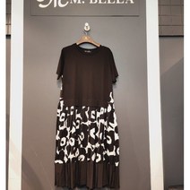 엠벨라 큰꽃 오버핏 여름 원피스 mbbm6o010