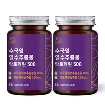 자연바름 수국잎 열수 추출물 수국 락토페린 모로오렌지 발효율피, 70정 x 2개