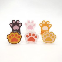 피앤디 고양이 발바닥 그립톡 아크릴톡, 3