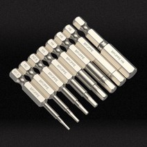 BROPPE 8P 육각 비트 세트 50mm 자석 렌치 드라이버, 단품