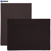 [희망화일] PP 흑표지 A4 10매 HC037, 상철(세로형)