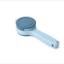 업소용 산업용 가정용 진공 포장기 무선 진공기 저장 가방 씰링 클립 플라스틱 캡 실러 쏟아져 스파우트 스낵 캔디 보관 신선한 클램프 주방 주최자, 01 light blue