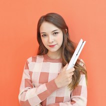 브니엘몰 헤어드라이기 롤러 휴대용 여행용 봉 무선 미니 헤어 얇은 고데기, 블랙, BLOSSOM