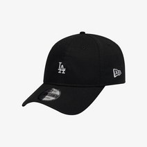 [AK PLAZA] [뉴에라]언스트럭쳐 미니로고 워시드 LA 볼캡 블랙 (12836209)