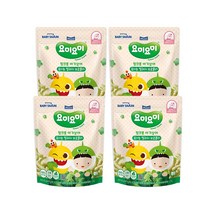 요미요미 쌀과자 25g, 4개, 블로콜리