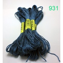 수놓기 자수놓기 10개 십 실십 실맞춤실 색상 07, 6 가닥, 931