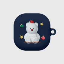 어프어프 CHRISTMAS SNOW FACO-NAVY(버즈-컬러젤리), 버즈-컬러젤리, free, 1개
