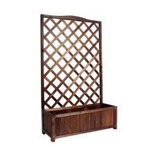 지지대 정원 펜스 고급스런 탄화 장식 비닐하우스 수태벽 넝쿨 등나무 오이망 스마트팜딸기 화분 장미 수태봉 참외망 키 박세, A, 탄화 두꺼운75x120